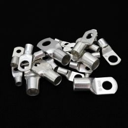 5pc SC Type Wire Nose Terminal SC25 SC35 Bare Copper Battery Block Lugs Hole ID 6mm 8mm 10mm 12mm Crimp DTGA Cable End Connector