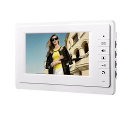 NEW Video Intercom System 7 Inches Video Doorbell Door System Kits Support Unlock Monitoring for Villa Home Office Apartment