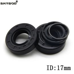 ID 17mm NBR Oil Seal TC-17*25/27/28/30/32/35/40/45/47*5/7/8/10mm Nitrile Rubber Shaft Double Lip Oil Seals