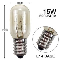 1/4/8x E14 Salt Lamps 15W Globe Bulbs AC220V-240V Vintage Incandescent Bulbs Refrigerator Oven Light Bulbs