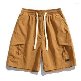 Men's Shorts Summer Cargo 2024 Outdoor Multi-Pocket Joggers Casual Loose Work Pants Men