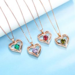 Designer Jewellery Women's Diamond Pendant Necklace, Every Detail Interprets Luxury, Creating Romantic Legend And Blooming Romance, Gift box to be purchased separately