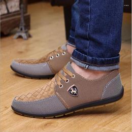 Walking Shoes 2024 Mens Canvas For Men Sport Sneakers Flats Leather Brand Suede Zapatos De Hombre