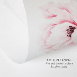 Peony Rose White Flowers Garden Nordic Posters And Prints Wall Pictures For Living Room Decor Wall Art Canvas Painting Bloom