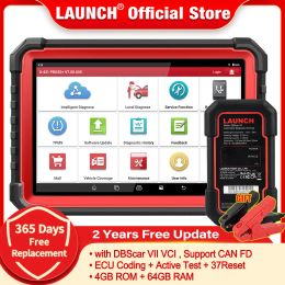2023 New- LAUNCH X431 PRO3S+ V5.0 10.1'INCH Car Diagnostic Tools CAN FD OBD OBD2 Full System Scanner Topology Map Free Shipping