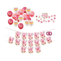 Party Decoration Mother's Day Decorations Sign Themed Balloons For Festival Home Decor Activity
