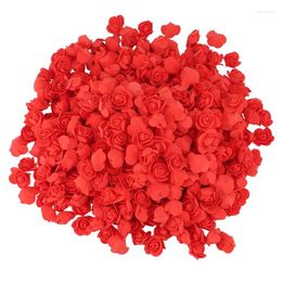 Decorative Flowers 500 Roses 3.5 Cm Foam Wedding Decoration Christmas Home DIY Gift Box Artificial