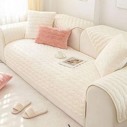 Chair Covers Anti-slip Sofa Cushion Soft Plush Cover Thickened Comfortable Room Protective Universal For Thick