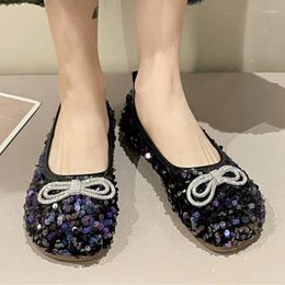 Casual Shoes Women's On Sale 2024 Brand Slip-on Women Flats Summer Ballet Round Toe Female Flat Shoe Zapatos Mujer