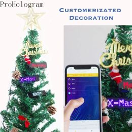 DIY Bluetooth LED Name Badge Programmable Scrolling Message Mini LED Name Tag Text Digits Pattern Display Board Mini LED Display