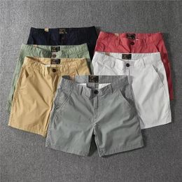 Summer Mens Shorts Cotton Cargo Streetwear American Sports Short Pants Casual Gym Durable Outdoor Basketball 2024 240327