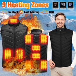Heated Vest For Men Waterproof Heated Hunting Vest 21 Heated Zones Warm Heated Jacket Vest For Outdoor Hunting Fishing Camping