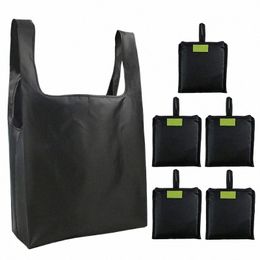 women Men Eco Foldable Shop Bag Unisex Reusable Food Fruit Vegetables Grocery Storage Shopper Tote Bag Pouch Handbags K8gu#