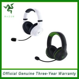 Headphones Razer Kaira Wireless Gaming Headphones for Xbox Series X ,TriForce Titanium 50mm Drivers,HyperClear Cardioid Mic,Windows Sonic