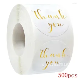 Gift Wrap Pink Label Paper 50-500pcs Thank You Sticker Seal Labels Christmas Decoration For Package Stationery