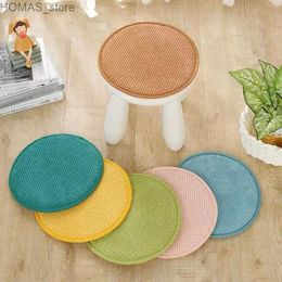 Cushion/Decorative Pillow Round soft cushion thick and non slippery chair cushion family small round stone student dormitory chair buttocks cushion Y240401