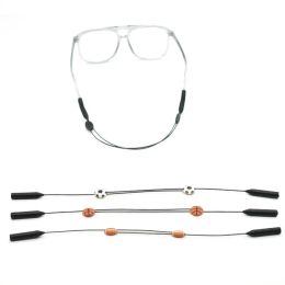 Anti Slip Glasses String Adjustable Silicone Eyeglasses Straps Ropes Chain Sports Band Holder Elastic Glasses Accessories