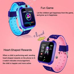 With 4G Sim Card Smart Watch For Child 4G Smartwatch WIFI Tracker Voice Chat Video Call Monitor Boys Kids Smart Watch