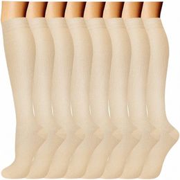 running Sports Socks Knee High Men Compri Socks Pregnant Edoema Travel Diabetes Varicose Veins Travel Compri Socks 46R8#