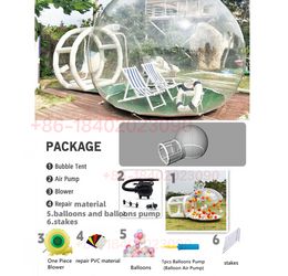 10ft Dia PVC inflatable tent outdoor event inflatable transparent bubble dome house for advertising