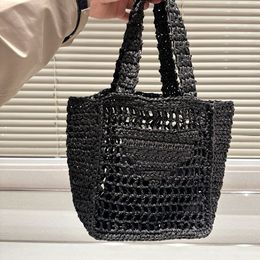 Fashion Designer bag Casual all-in-one lightweight practical super good-looking straw series size 18X23 straw Tote bag