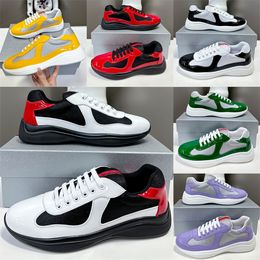 designer shoes Americas Cup Xl leather sneakers high quality sneakers luxury shoes running trainers mens shoes womens sneaker sports casual shoes outdoor Shoes a10