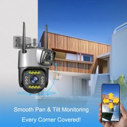 4G Sim Card CCTV Camera WiFi Video Cameras 8MP HD IP Surveillance Camera Waterproof Outdoor Smart Home Security Cameras IP Cam