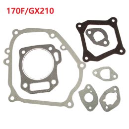 Engine Gasket Set For GX160 GX200 168F/170F 2-3KW Engine Petrol Generator Trimmer Cylinder Head Full Gasket Oil Seal Parts