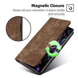 Leather Wallet Book Case for Xiaomi Redmi Note 7A 7 6A 5A 6 5 4 Pro 5 Plus 4A 4X Magnetic Flip Phone Case with Card Slots RFID