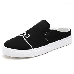 Walking Shoes Est Simple Style Outdoor Men's Lazy Breathable Canvas Sport For Male Sneakers Comfortable Life Flats Shoe
