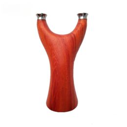 Red Pear Solid Wood Handmade Integrated Material Seamless Outdoor Hunting Slingshot Precise Shooting