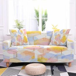 Chair Covers Nordic Modern Style Geometric Pattern Sofa Cover Home Elastic Dustproof And Wrinkle Resistant Combination Universal