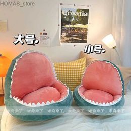 Cushion/Decorative Pillow Childrens seat cushion tatami shark seat futon balcony cushion cartoon childrens room reading Y240401