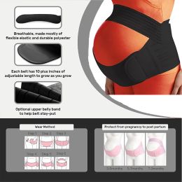 Women Maternity Belt Waist Care Abdomen Support Brace Protector Support Belly Band Back Clothes Adjustable Mujer Pregnancy