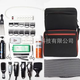 Tool Bag Shoulder Backpack Organizer Toolbox for Electricians Barber Hairdressing Multi-tool With Grid Slots Empty