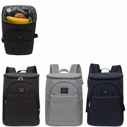 20l Thermal Backpack Waterproof Thickened Cooler Bag Large Insulated Bag Shoulder Picnic Cooler Backpack a05L#