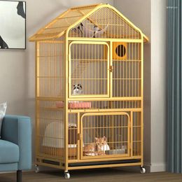 Cat Carriers Cage Villa 3 Storey Super Large Free Space Wholesale Luxury House Litter Climbing Frame