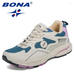 Casual Shoes BONA 2024 Designers Running Lightweight Breathable Sneakers Women Jogging Walking Athletic Training Footwear Feminimo