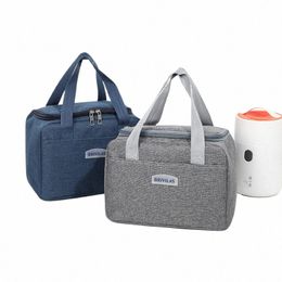 waterproof Portable Lunch Bag Catiic Large Thermal Insulati Bag Ice Bag Thickened Large-capacity Lunch Box Picnic 251G#