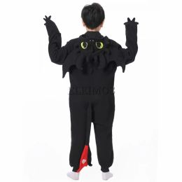 Black White Kids Kigurumi Onesie Adults Women Men Animal Pyjamas Halloween Costumes Cosplay Jumpsuit Christmas Gift