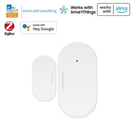 Detector Aubess EWelink ZigBee 3.0 Smart Window Door Gate Sensor Detector Smart Home Security Alarm System Gateway Hub Required