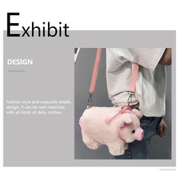 Messenger Bag Outdoor Storage Pouch Toys Girls Travel Cute Cosmetics Cross-body Plush Lipstick Mini Kids