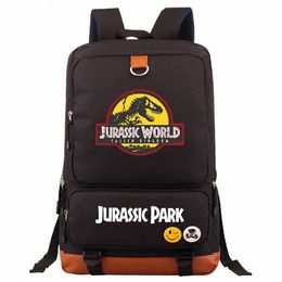 dinosaur Jurassic Park World Boy Girl Kids Book School Bag Women Bagpack Teenagers Schoolbags Men Student Backpack g6z5#