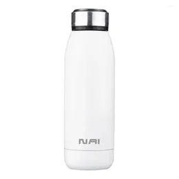 Water Bottles Insulated Bottle Stainless Steel With Temperature Display Alps Cartridge For Travel Exercise Hydration