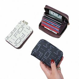 woman Short Wallet Women's PU Card Holder Short Coin Purse Large Capacity Card C Storage Pouch Card Protect Cover Case Z6Jy#