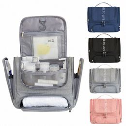 men Large Makeup Bag Organiser Portable Travel Cosmetic Bag For Make Up Hanging W Pouch Beauty Toiletry Kit Women Toilet Bag D94j#