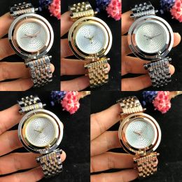 Bracelets Europe and the United States Stainless Steel Men Women Full drill Quartz Watches Fashion Luxury Jewellery Gift Charm Jewellery PAN