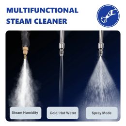 2500W Portable Steam Cleaner High Temperature Pressurized Steam Cleaning Machine Steamer for Bathroom Car Kitchen Washer