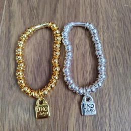 Link Bracelets YS 2024 UNOde50 Spain Selling Creative High Quality Fashion Luxury Women's Bracelet Romantic Jewellery Gift Bag