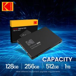 Original KODAK Sata3 SSD 2.5 inch 120GB 128GB 256GB 512GB 1TB Hard Drives Internal Solid State Drive 550MB/S For Laptops Destops